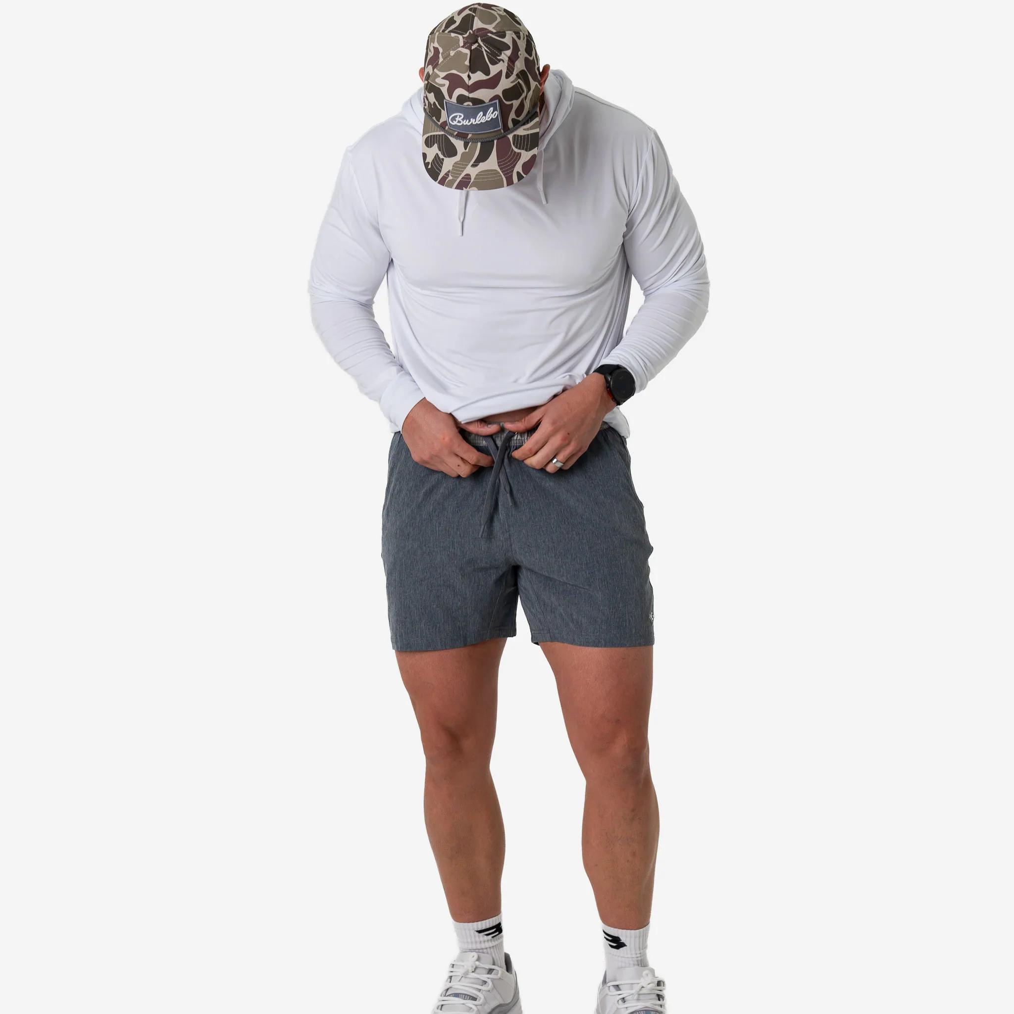 Athletic Short - Grizzly Grey - Classic Deer Camo Liner - Image 8