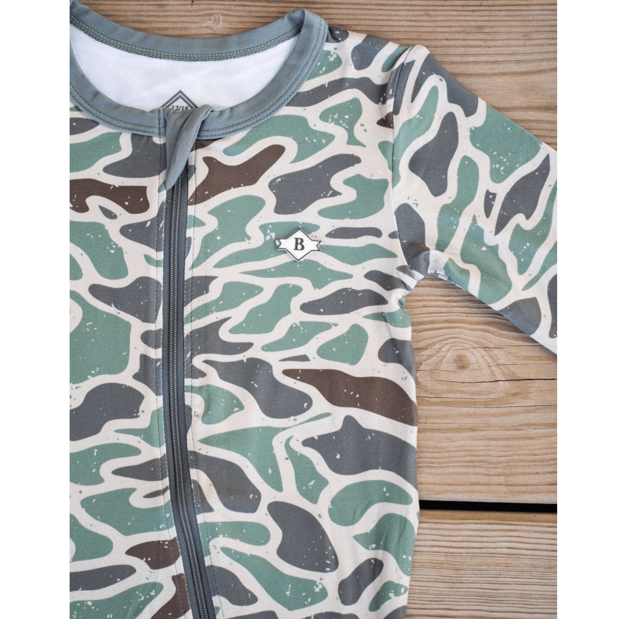 Baby Zip Up - Retro Duck Camo - Image 5