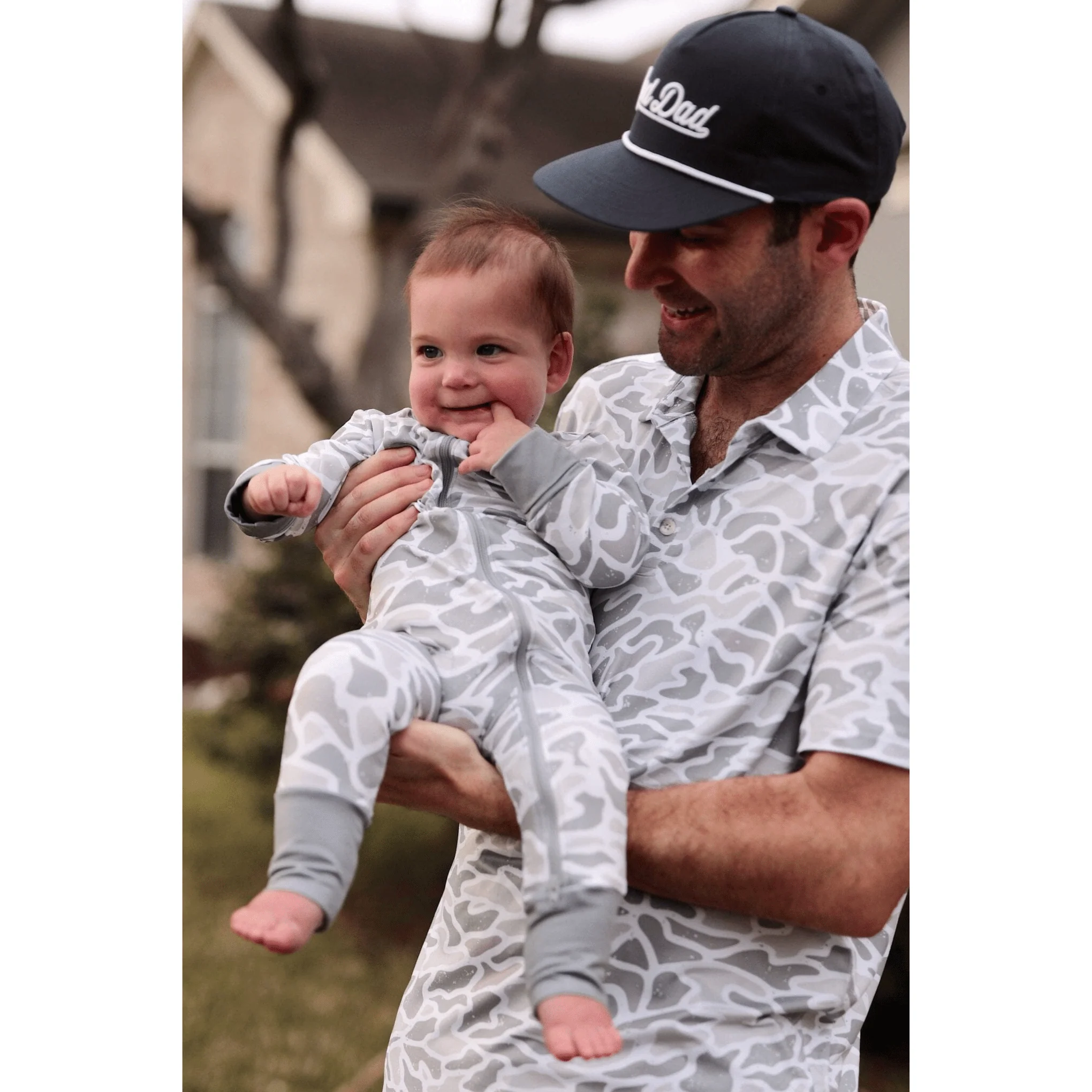 Baby Zip Up - White Camo - Image 4
