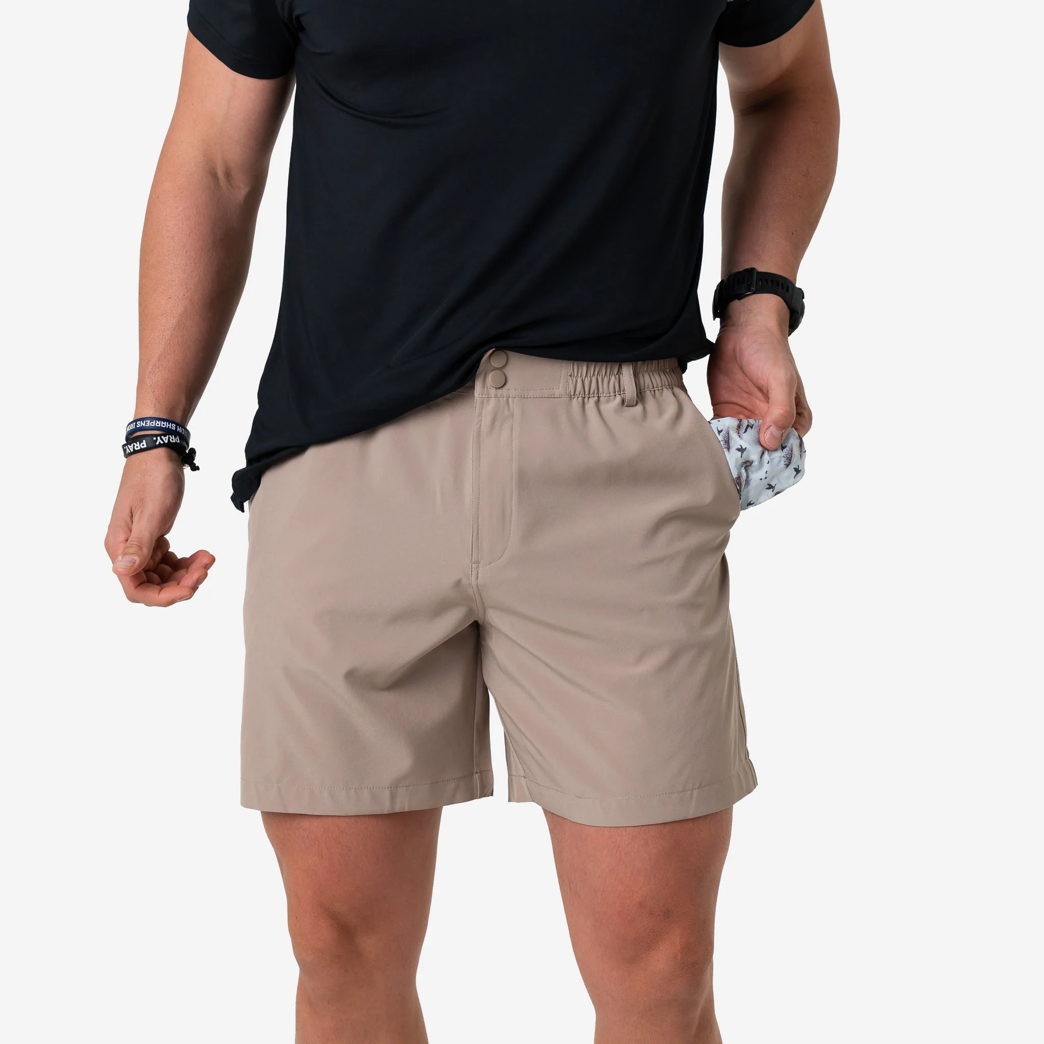 Everyday Short - Cobblestone Khaki - Duck Hunt Pocket - Image 8