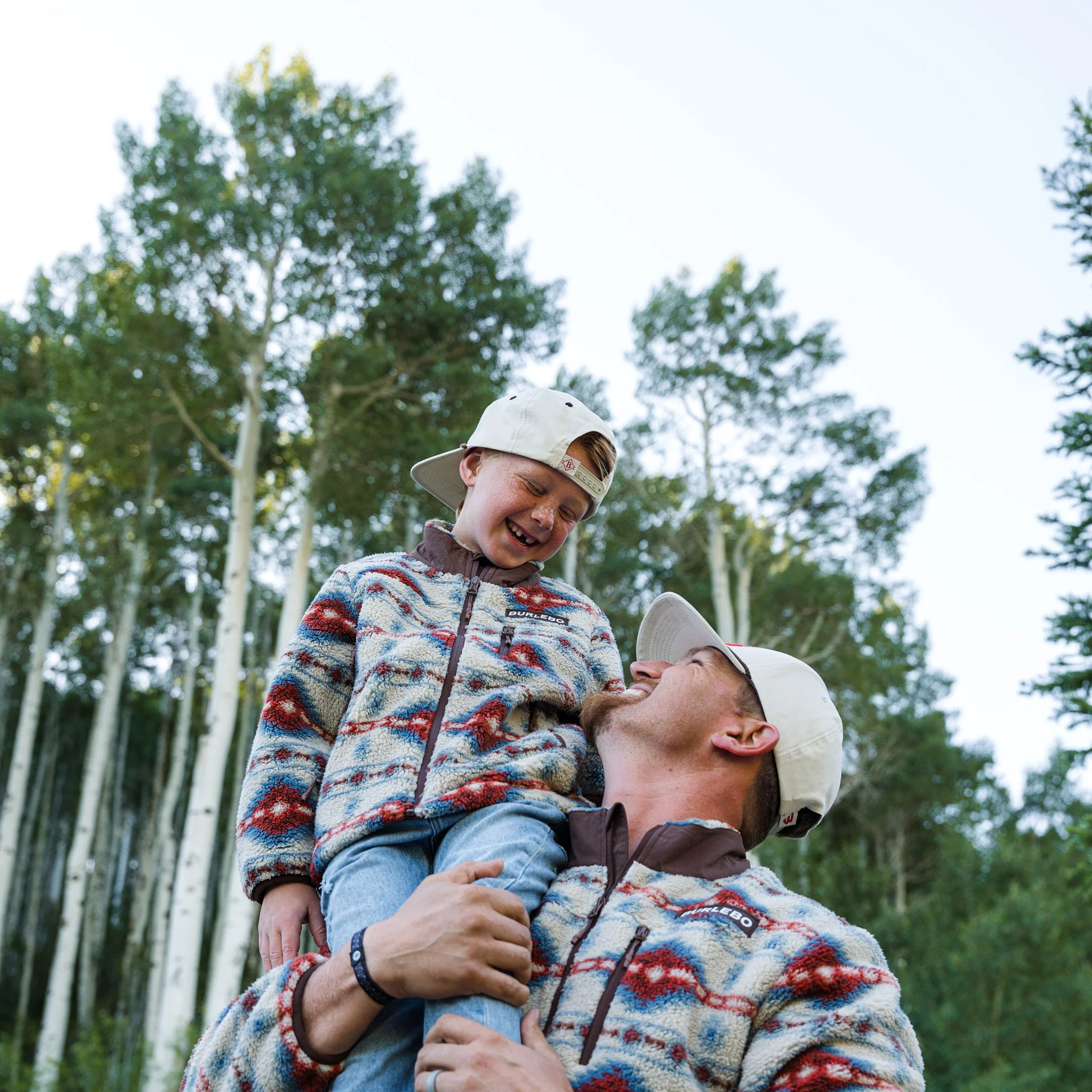 Father and Son Bundle - Mountain Fleece Sherpa - Arizona Aztec - Image 3