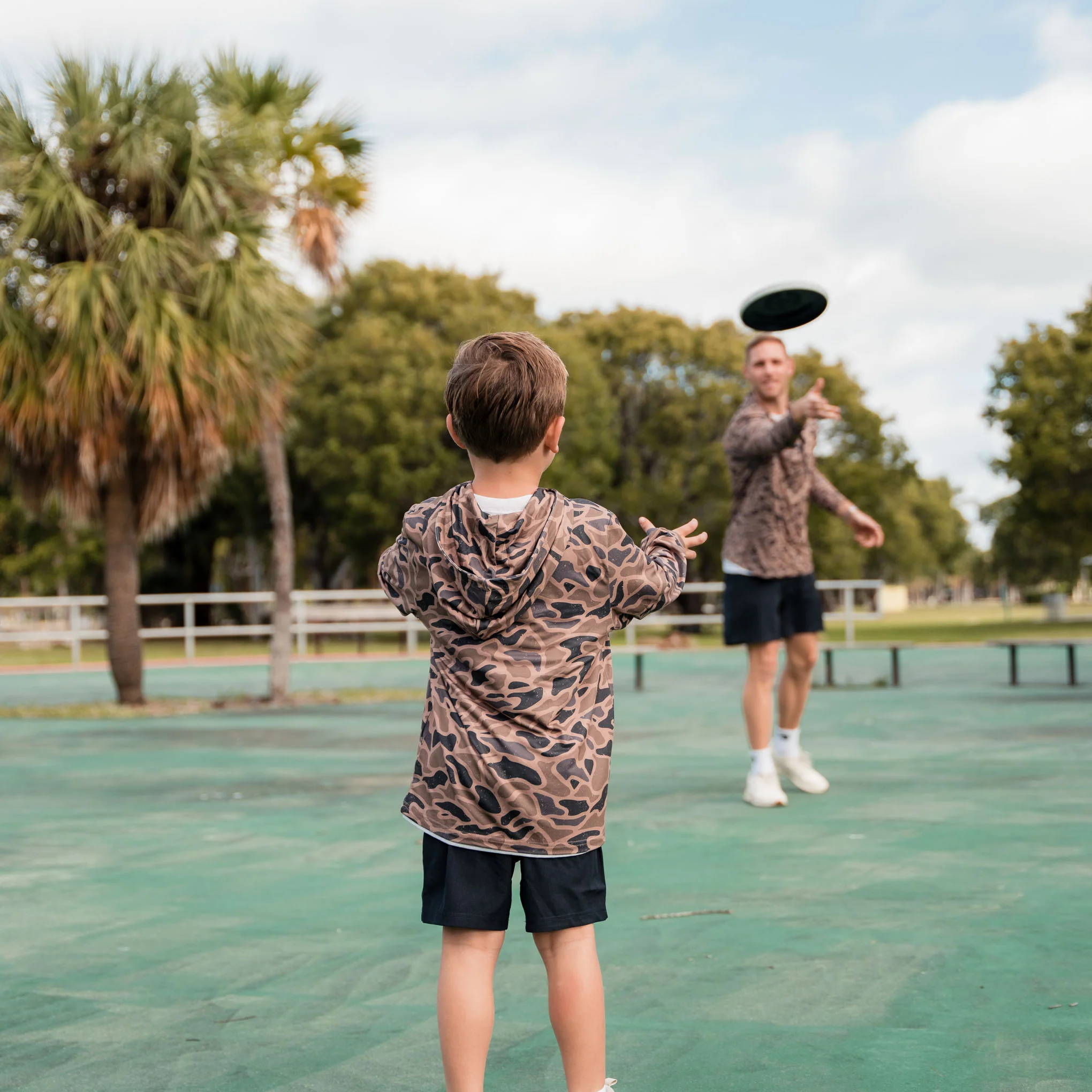 Father and Son Bundle - Performance Hoodie - Gauge Camo - Image 3