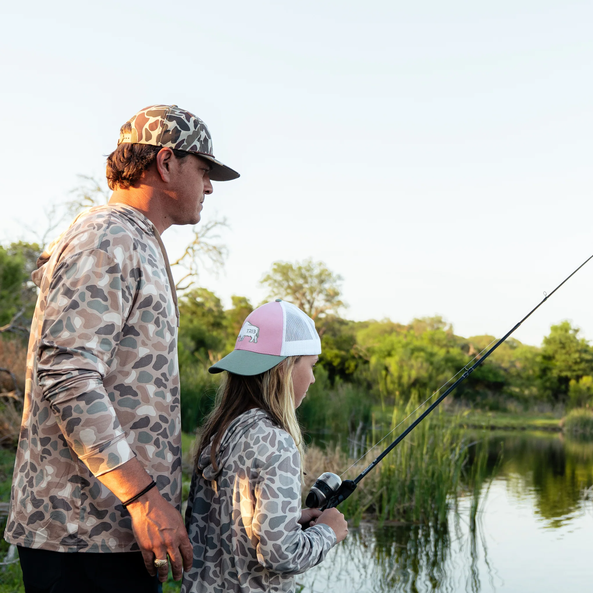 Father and Son Bundle - Performance Hoodie - Pintail Camo - Image 3