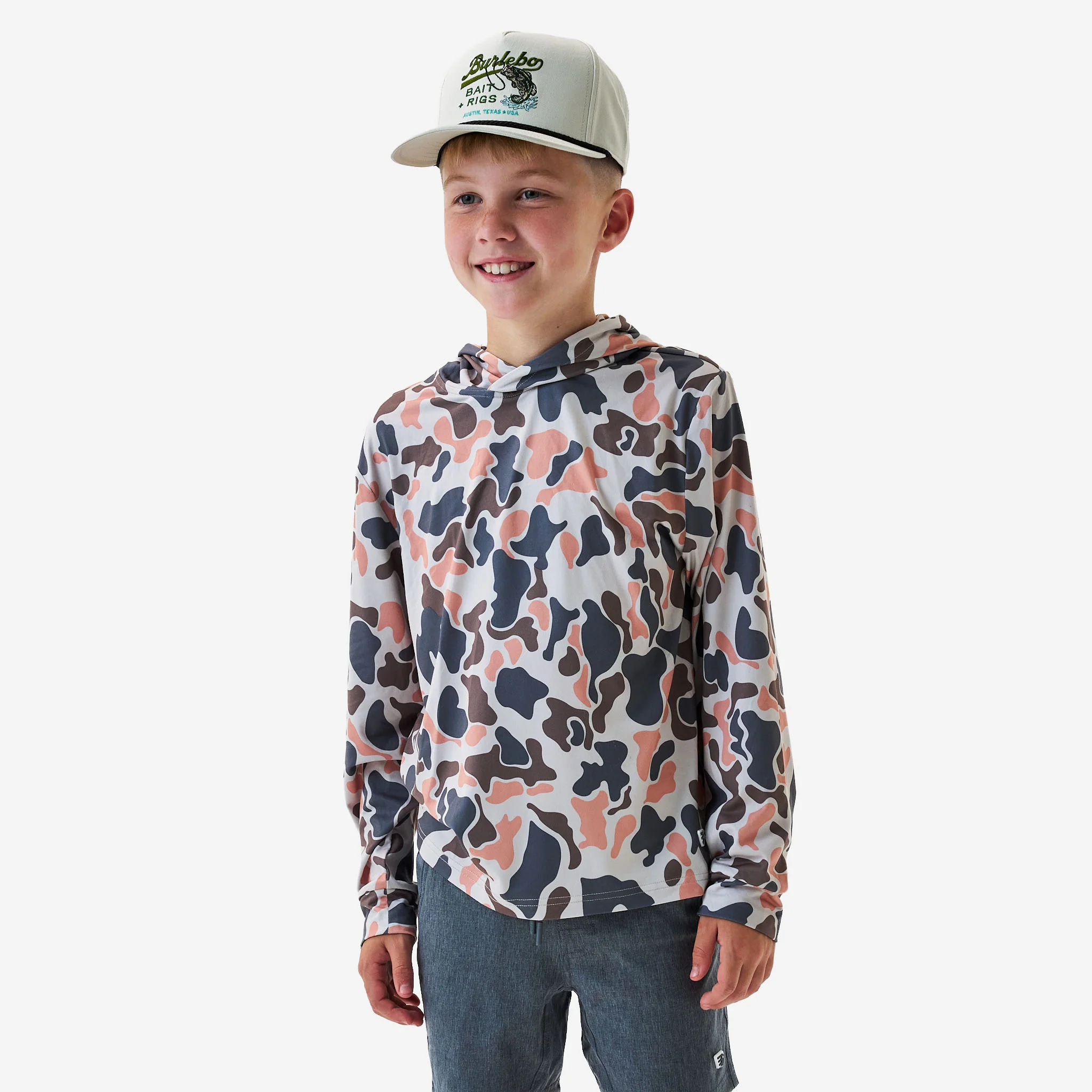 Father and Son Bundle - Performance Hoodie - Vintage Camo - Image 3