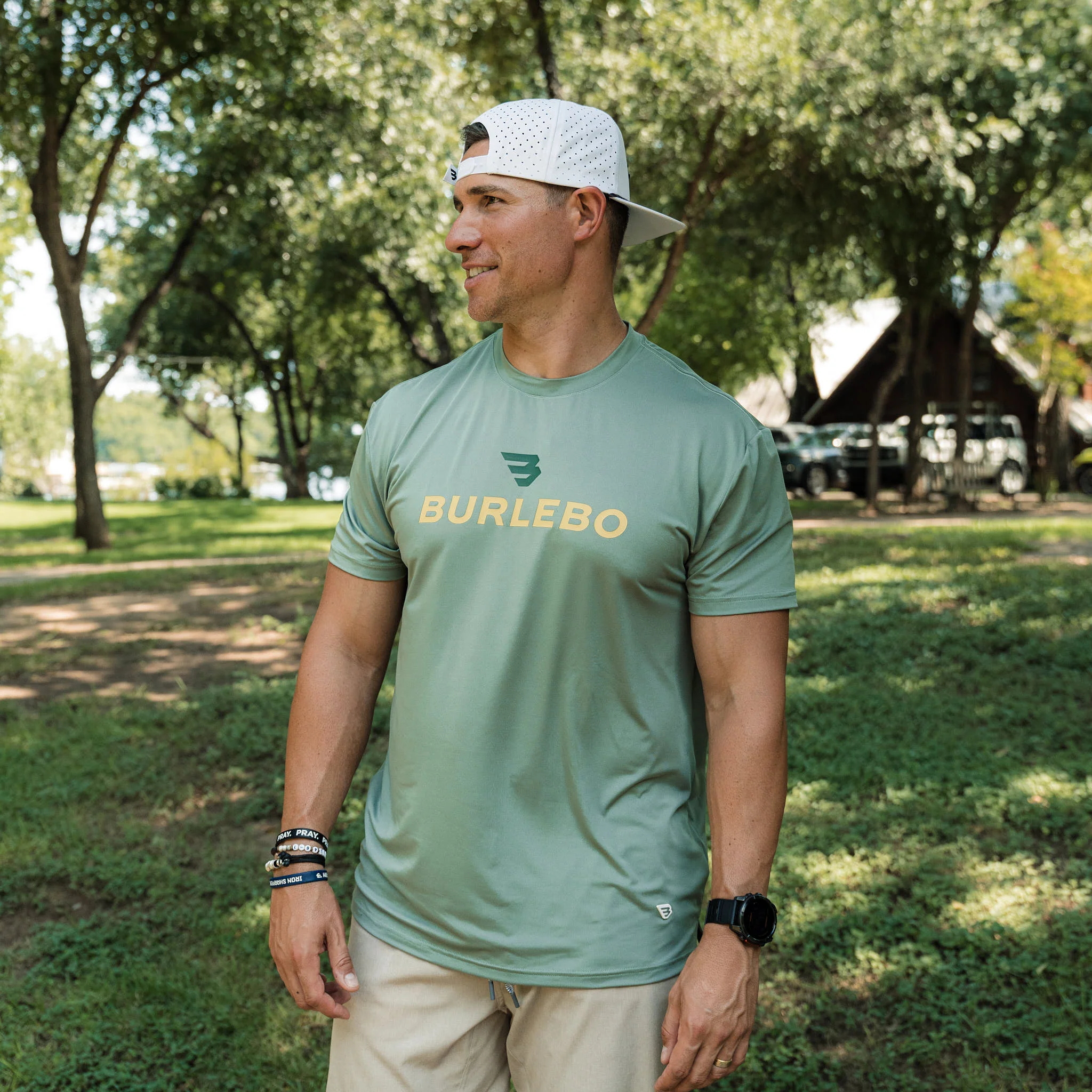 Go To Tee Prepack - Flying B Logo - Brown & Sage - Image 2