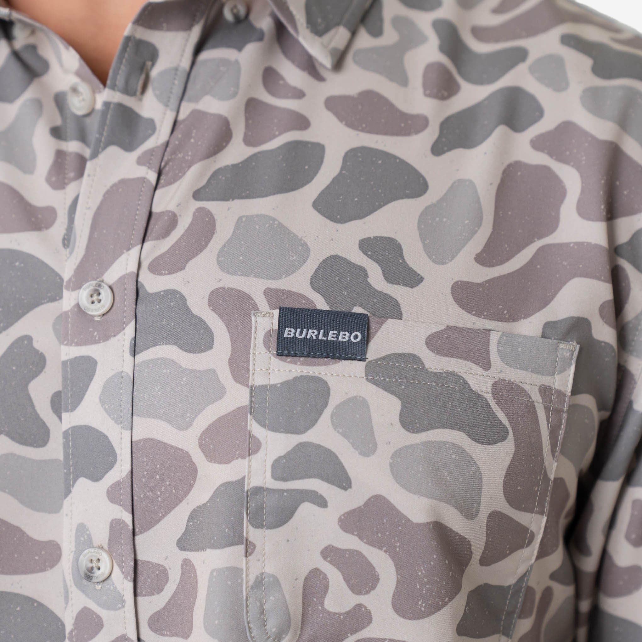Performance Button Up -  Classic Deer Camo - Image 3
