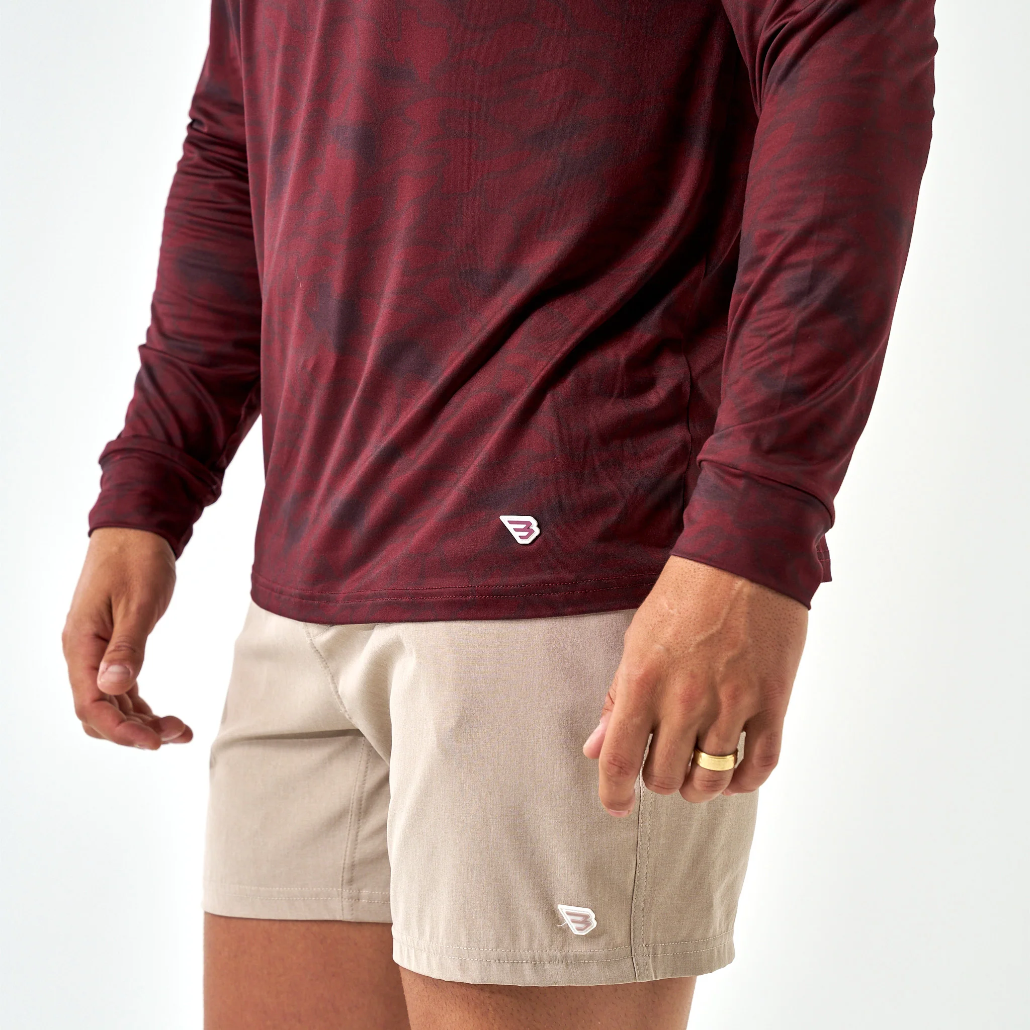 Performance Hoodie - Maroon Texas Camo - Image 5