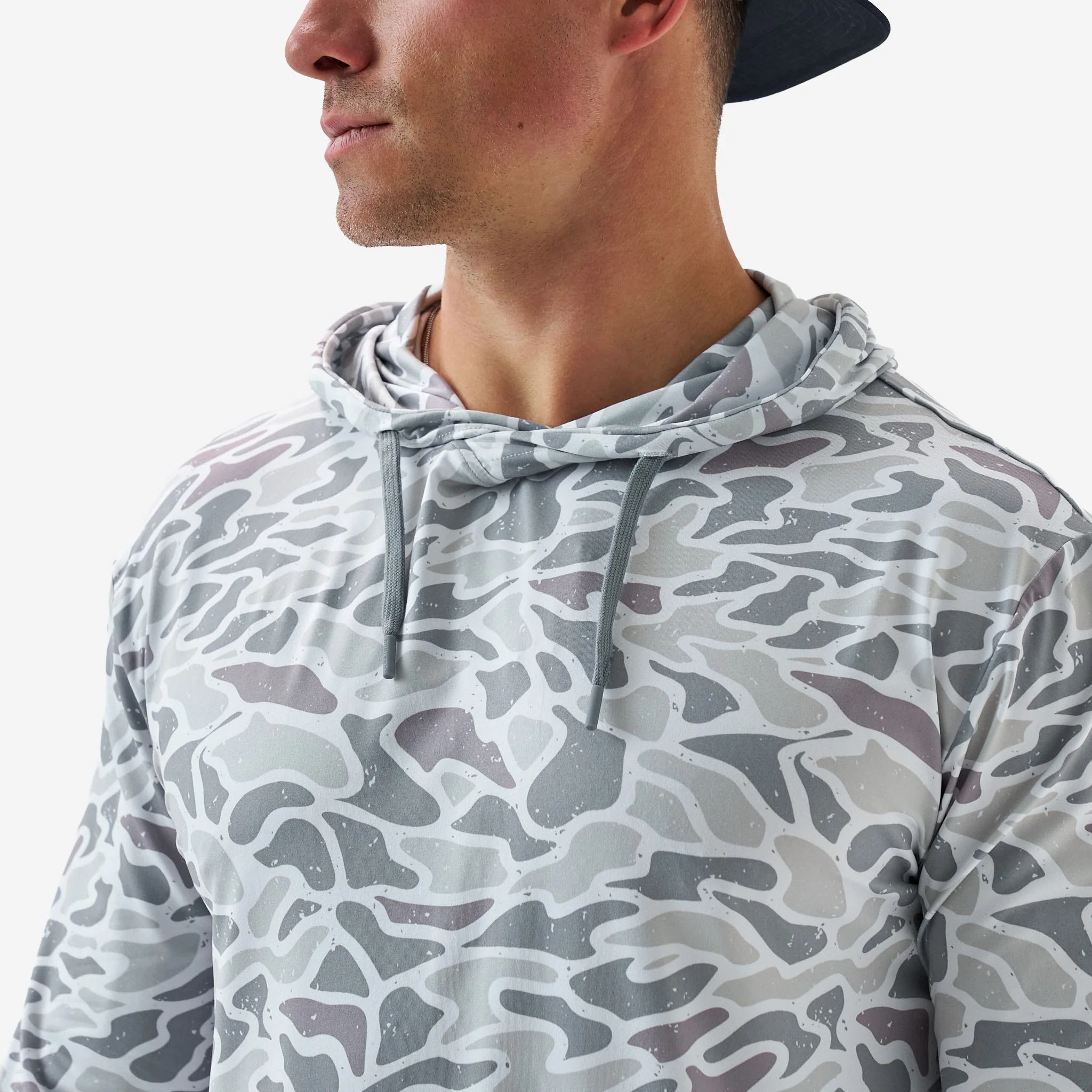Performance Hoodie - White Camo - Image 7