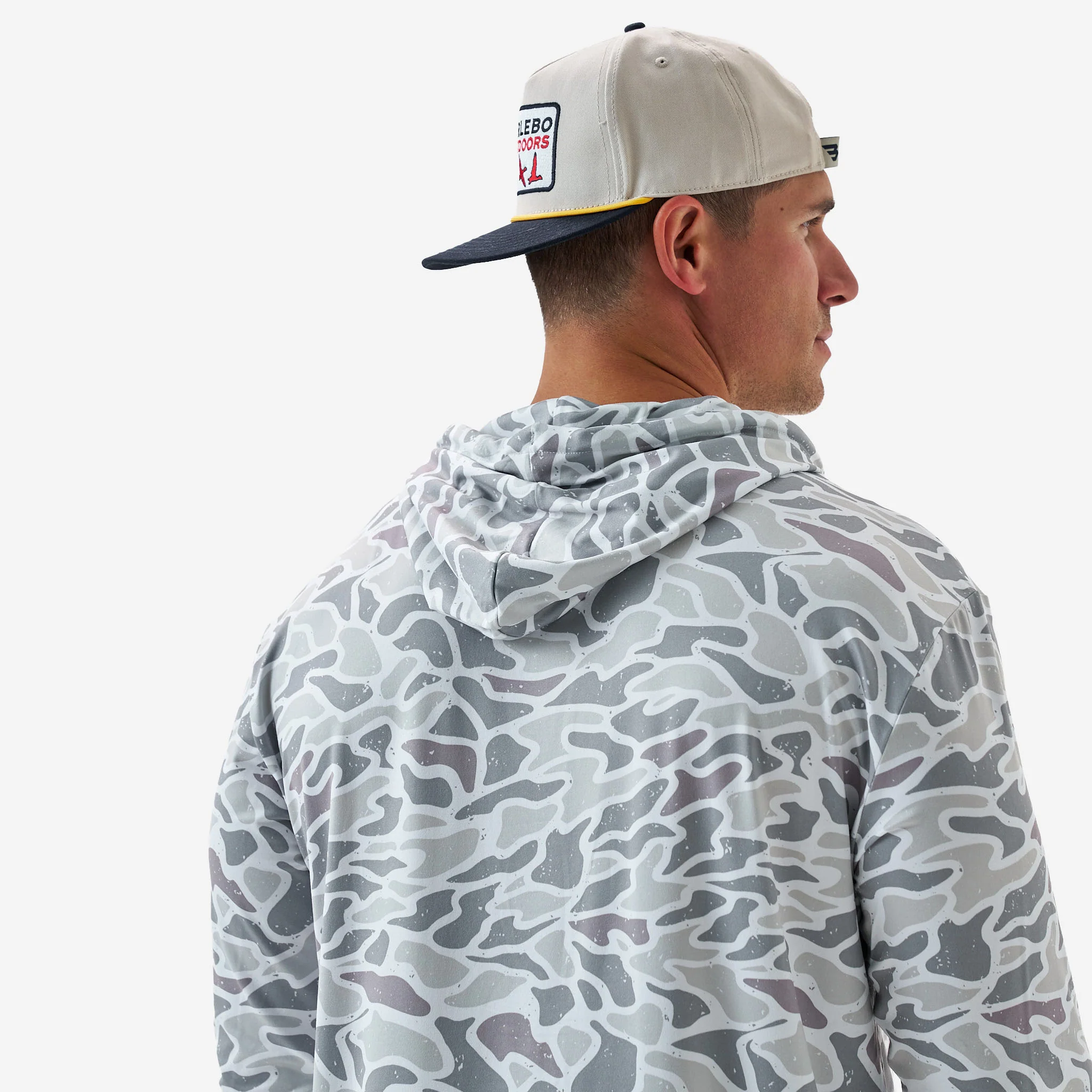 Performance Hoodie - White Camo - Image 9