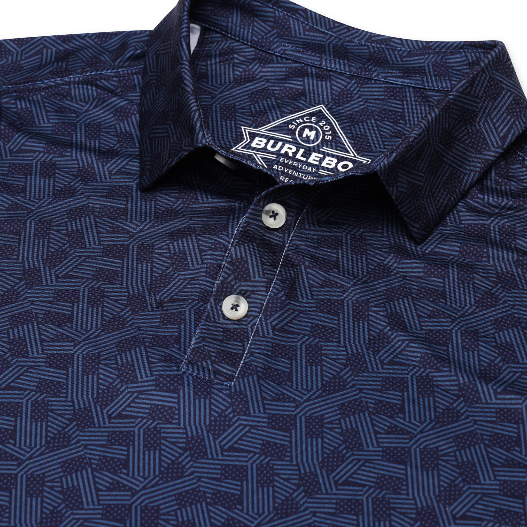 Performance Polo - Stars and Stripes - Navy - Image 7