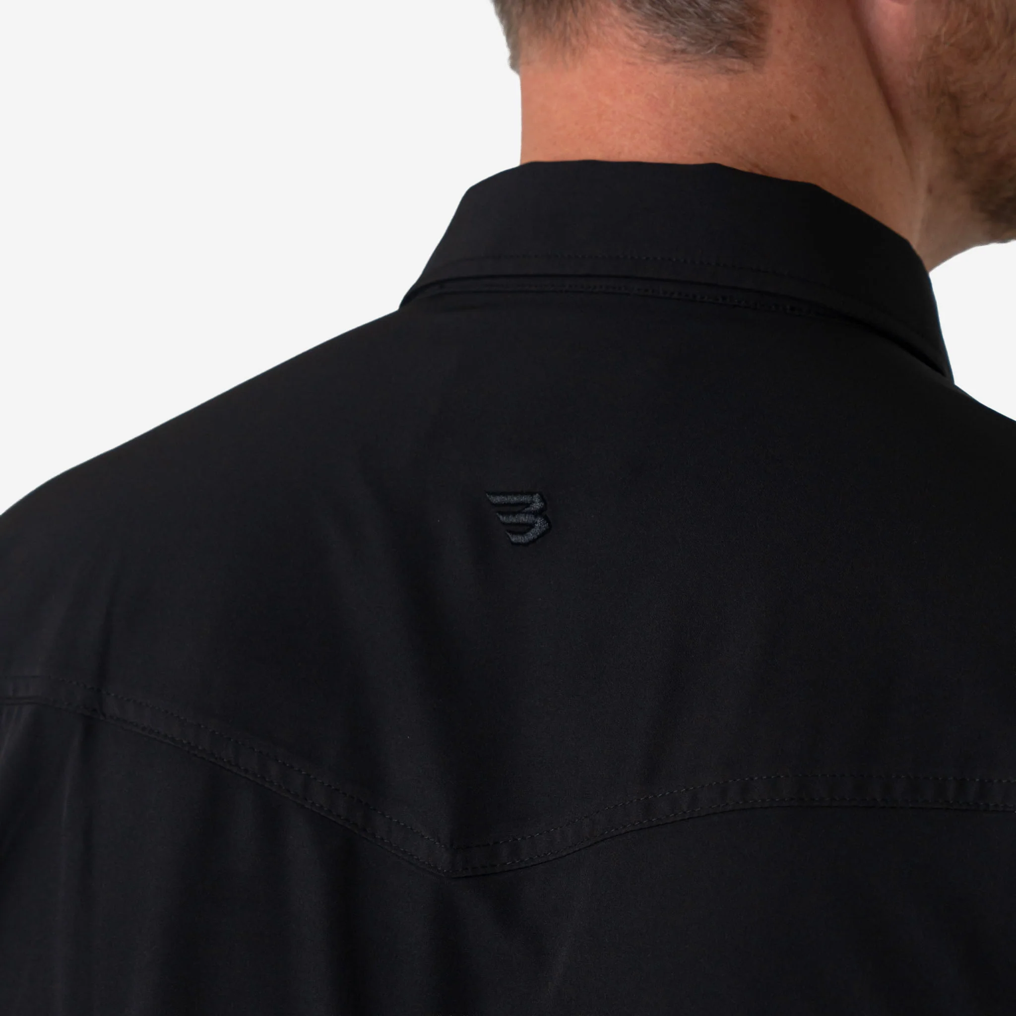 Performance Western Shirt -  Black - Image 3