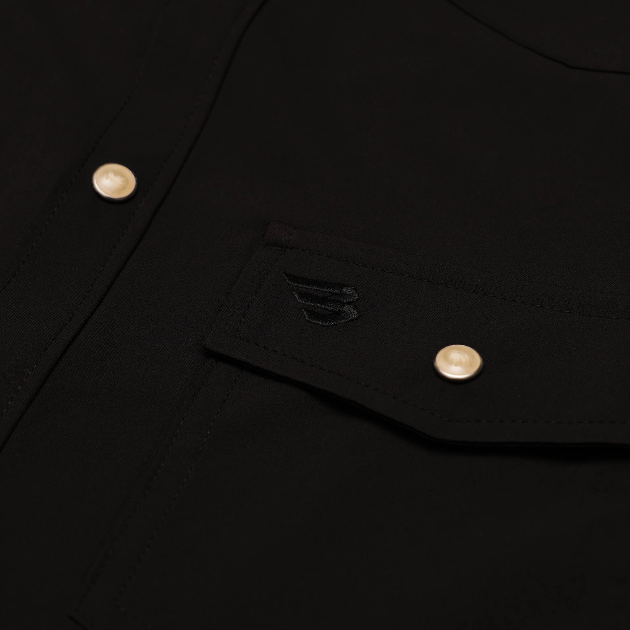 Performance Western Shirt -  Black - Image 9