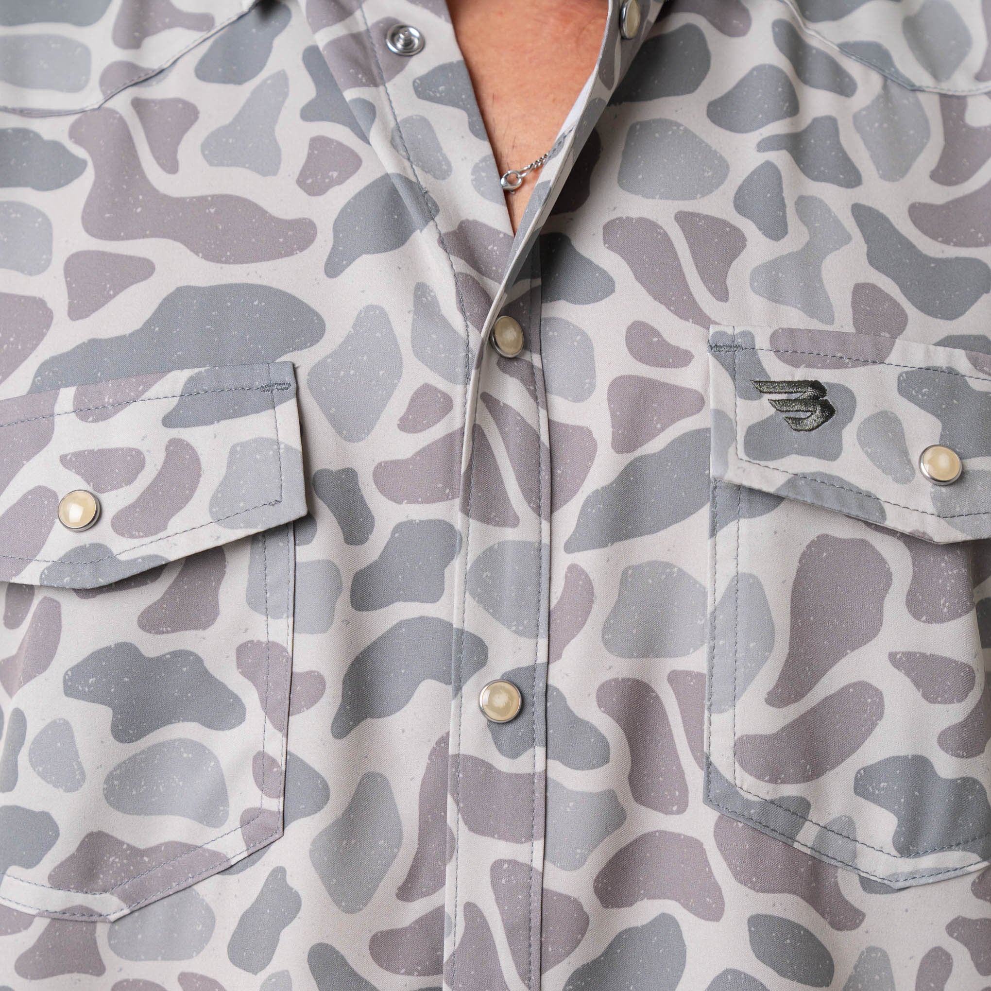 Performance Western Shirt -  Classic Deer Camo - Image 3