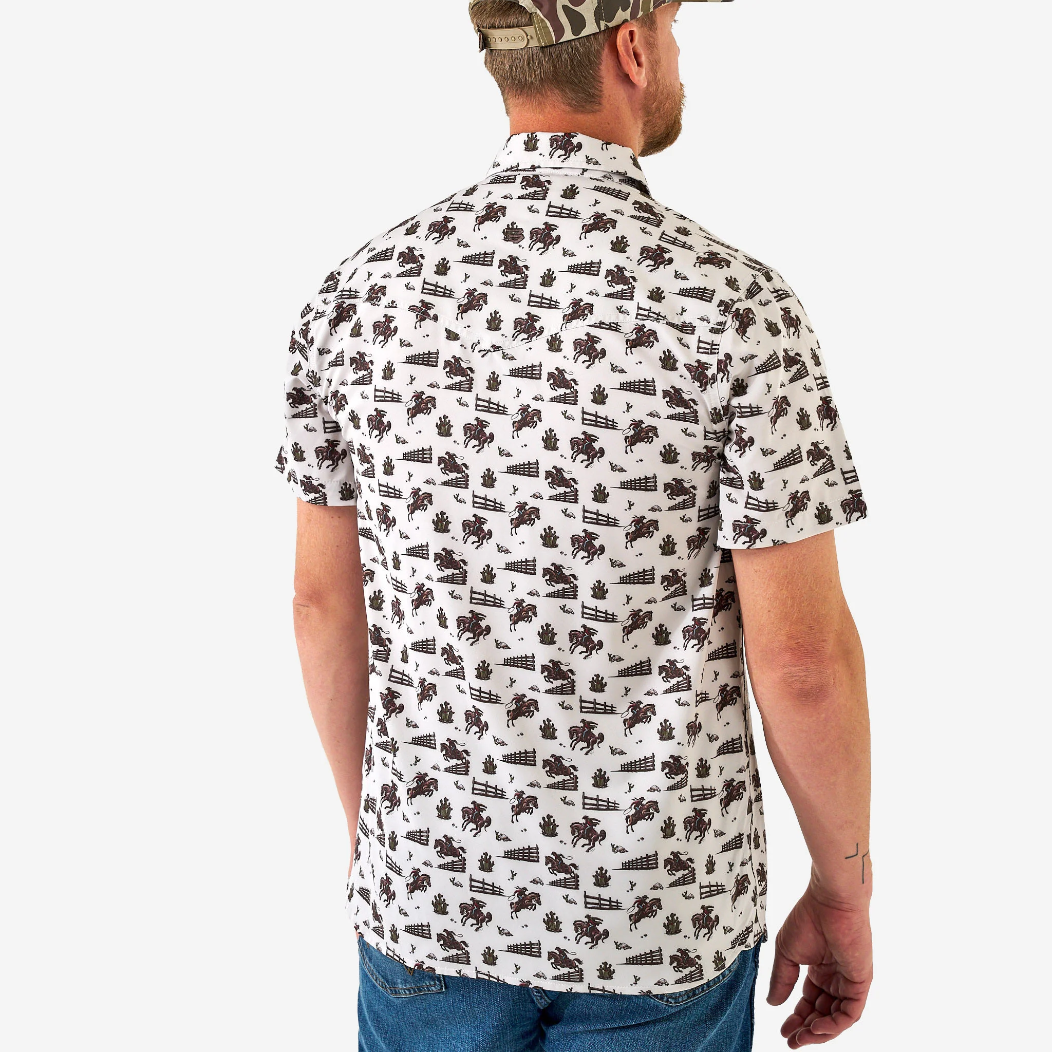 Performance Western Shirt - Cowboy Country - Image 4