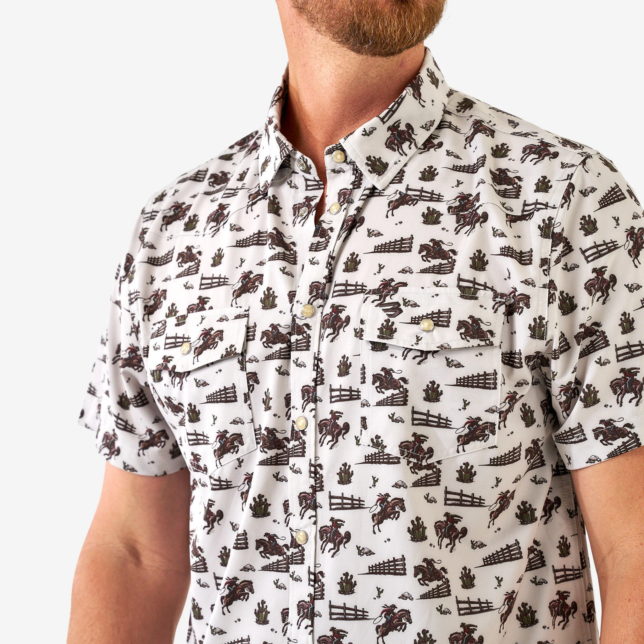 Performance Western Shirt - Cowboy Country - Image 6
