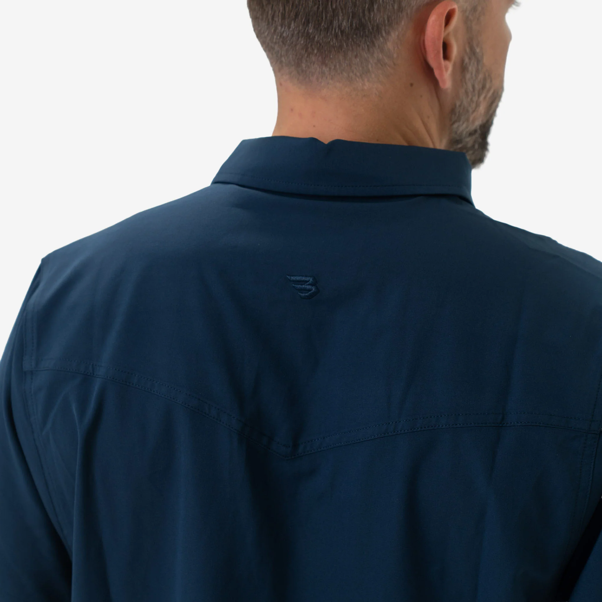 Performance Western Shirt - Navy - Image 7