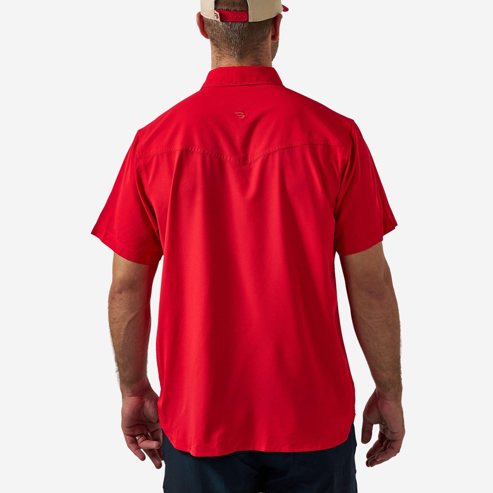 Performance Western Shirt - Red - Image 4