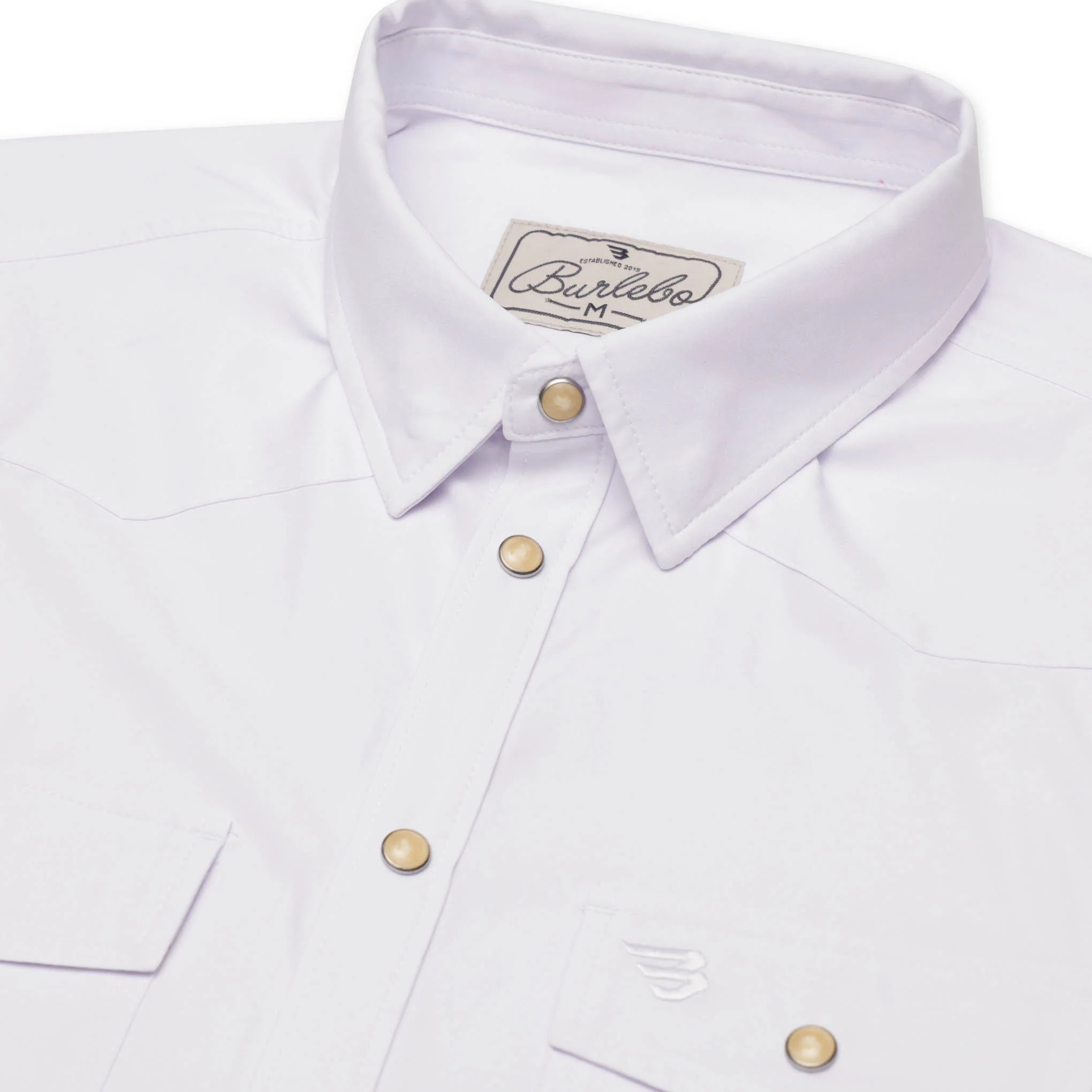 Performance Western Shirt -  White - Image 6