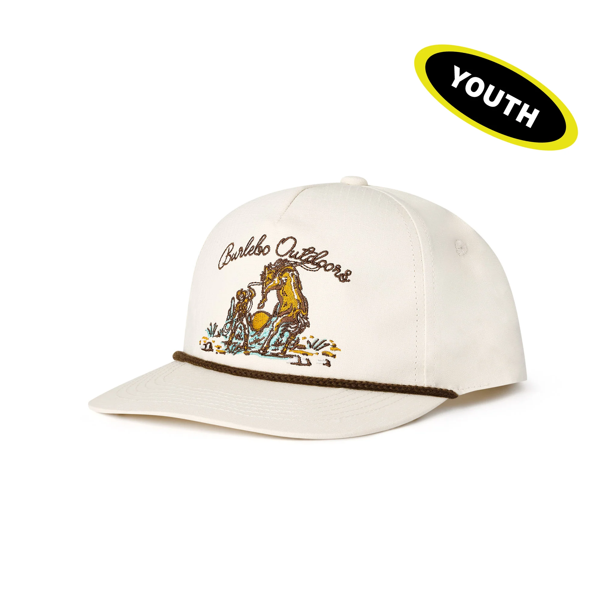 Youth Cap - Cowboy Up - Putty - Image 5