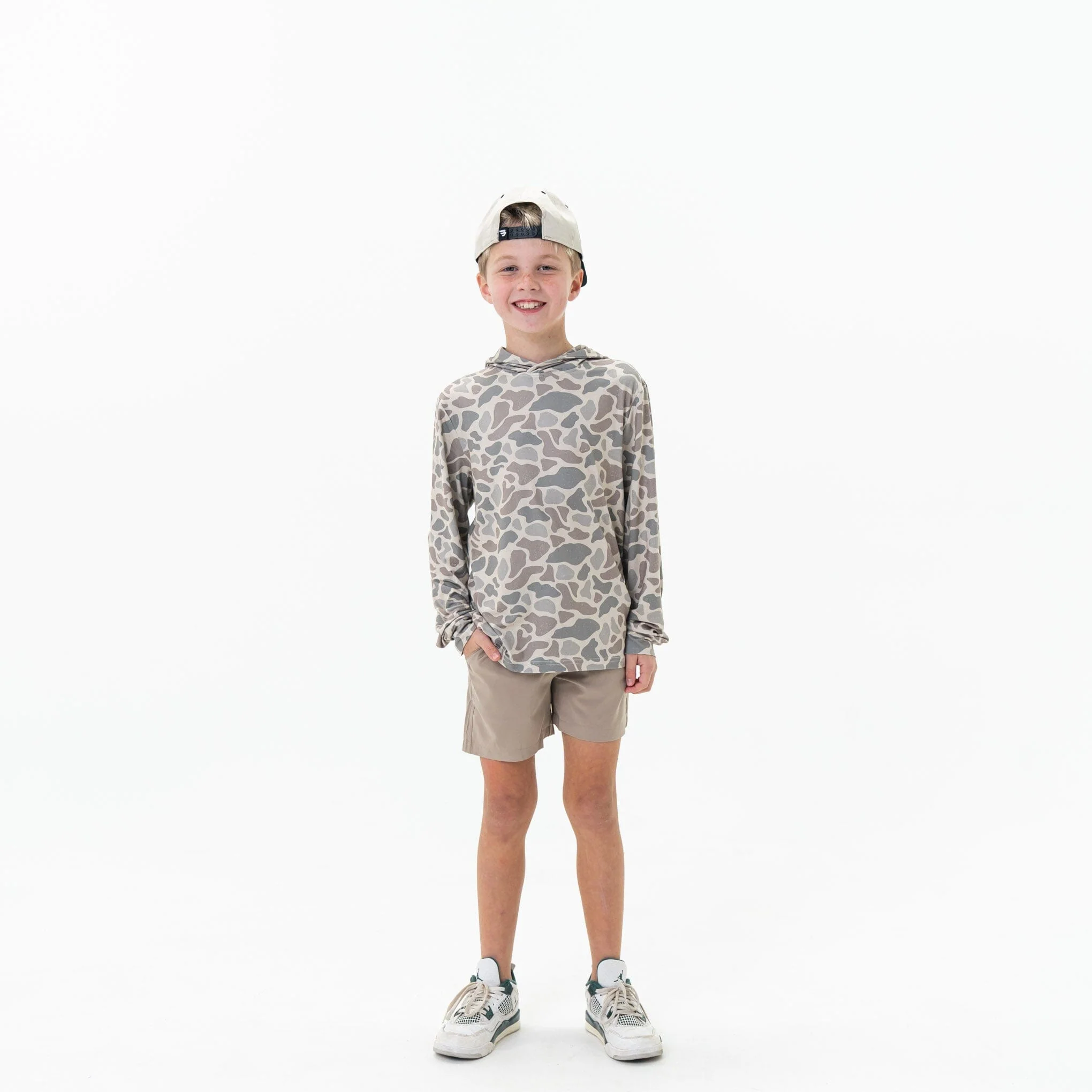 Youth Performance Hoodie - Classic Deer Camo - Image 3