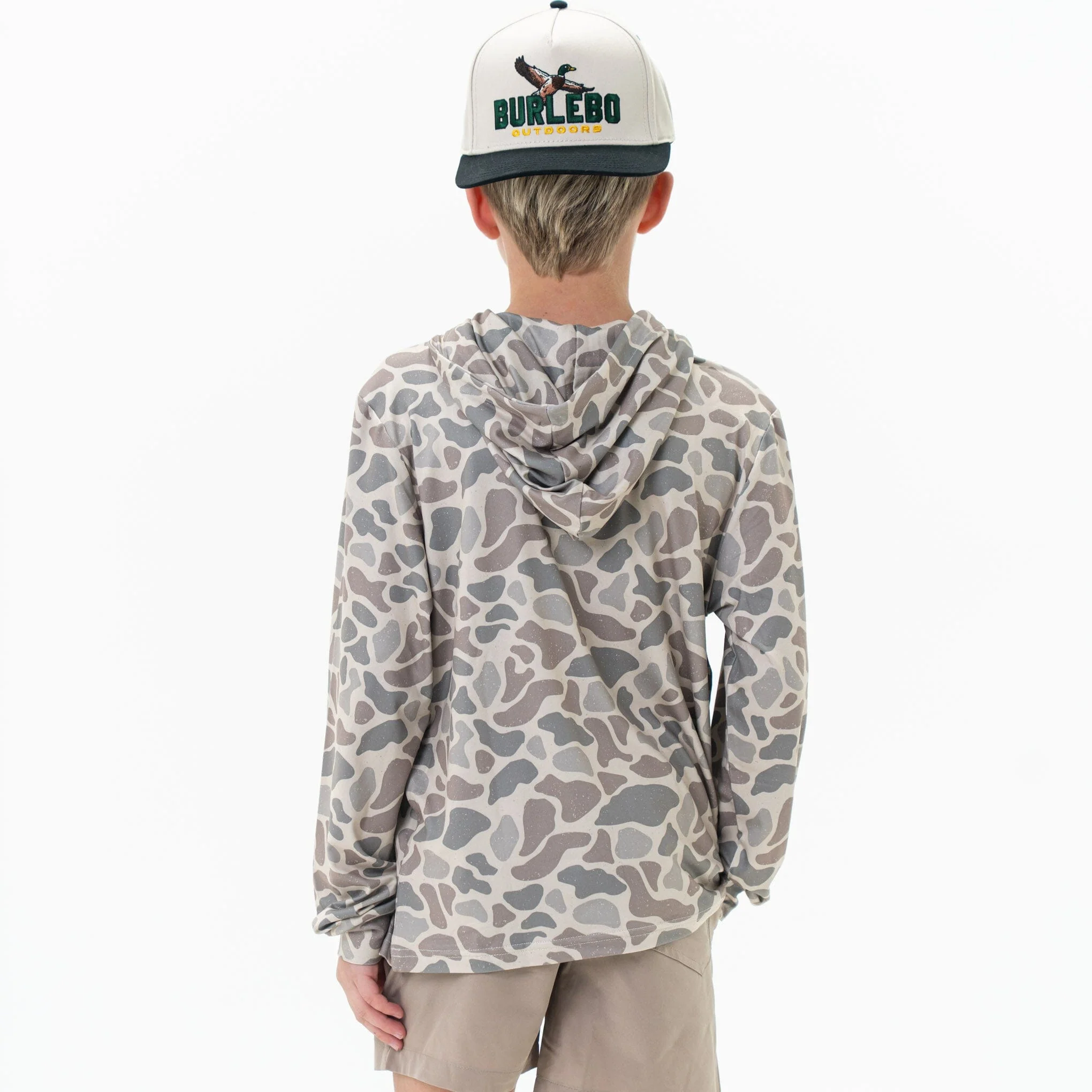 Youth Performance Hoodie - Classic Deer Camo - Image 5