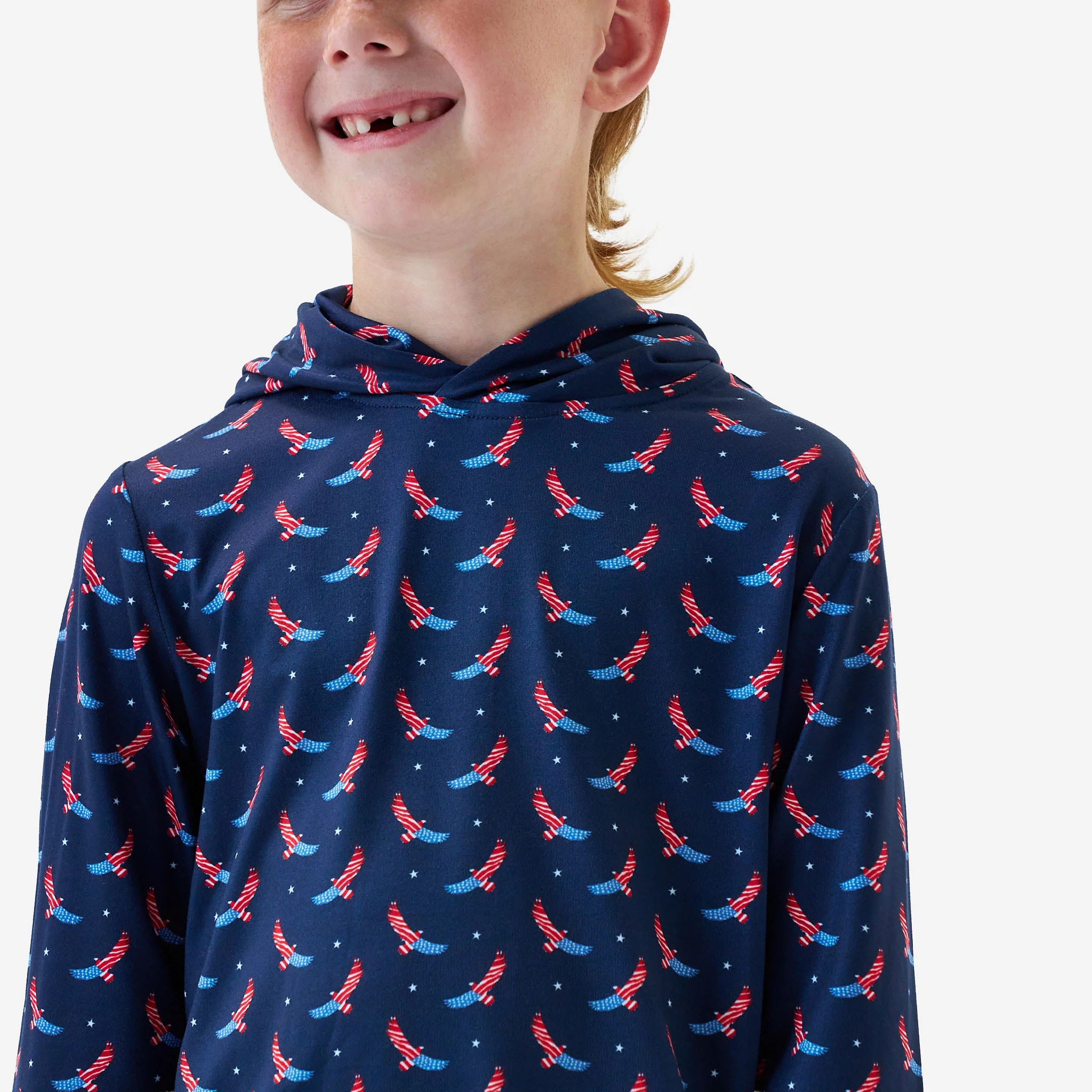 Youth Performance Hoodie - USA Eagle - Image 3