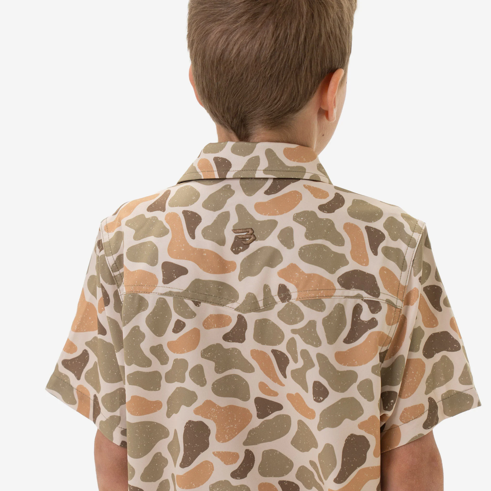 Youth Performance Western Shirt - Venado Camo - Image 6